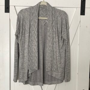 Athleta Open Sweater Gray Women’s Small Cardigan Spring Easter Summer Outdoor